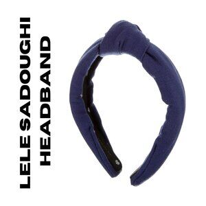 Lele Sadoughi Canvas Woven Headband w/ tags